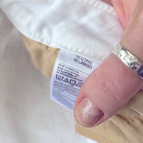 Old Navy White Super Skinny Denim Jeans. Size 16 Long. EUC. - Picture 6 of 8